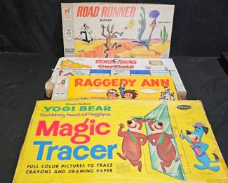 Garfield Monopoly, Raggedy Ann, Road Runner & More