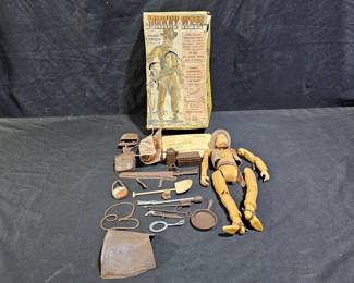 Vtg 1960's Johnny West the Movable Cowboy by Marx