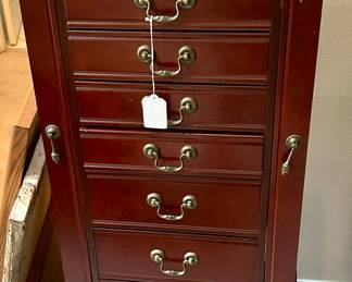 Vintage Jewelry Armoire