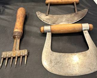Gilchrist Ice Chipper and 2 Mezzaluna