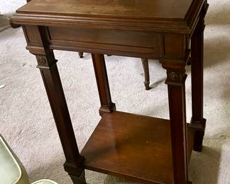 Vintage Mahogany Side Table