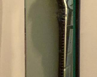 Antique Small Wall Mirror with Triangle Too