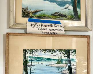 Kenneth Reeves Watercolor