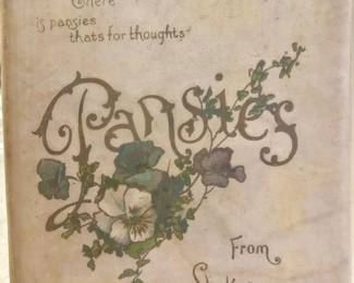 Pansies from Shakespeare