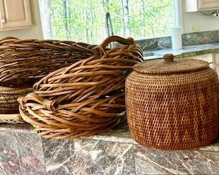 Vintage and Handmade Baskets