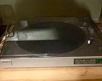 Vintage Sony Turntable