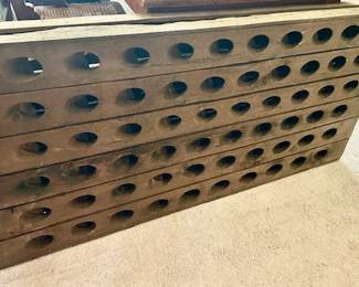 Antique Riddling Shelf
