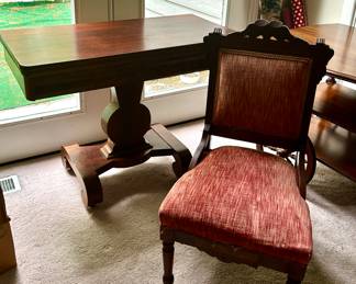 Eastlake Parlor Chair
Game Table