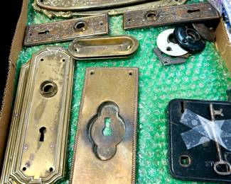 Antqiue Brass Door Hardware