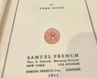Green Grow the Lilacs - Samuel French