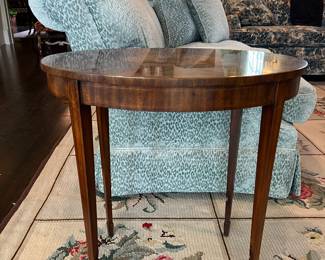Maitland Smith Oval Side Table~$395