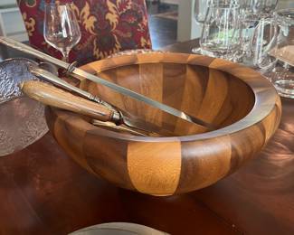 Nambe Wood Salad Bowl~ $55.00