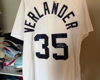 Justin Verlander Signed Jersey