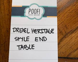 Drexel Heritage Style End Table