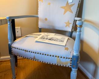 Hand Painted Armchair