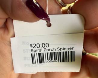 Spiral Porch Spinner