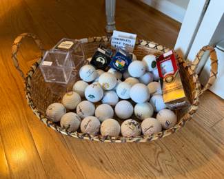 Unmarked Golf Balls