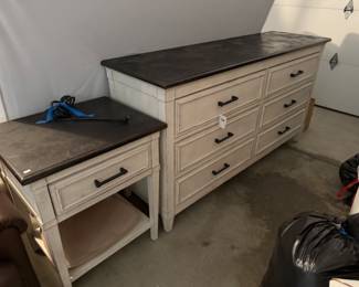 Bassett Stone Top Dresser