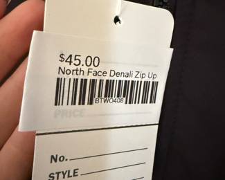 North Face Denali Zip Up