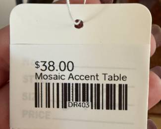 Mosaic Accent Table