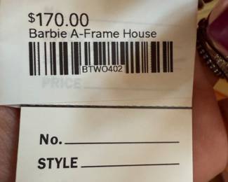 Barbie A-Frame House