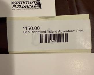 Ben Richmond "Island Adventure" Print