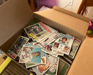 Vintage 70s baseball cards