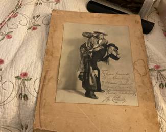 Abbot and costello signed