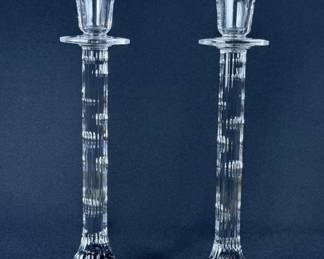 Marquis by Waterford Crystal Candlestick Holders