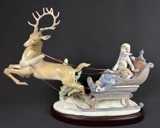 Lladro Porcelain Figurine 1429 Winter Wonderland