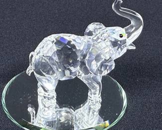 Swarovski Silver Crystal Elephant