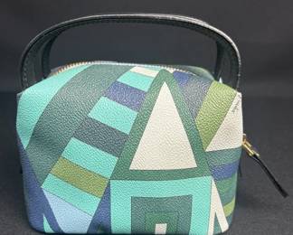 Emilio Pucci Mini Geometric Print Clutch