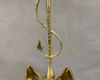 Virginia Metalcrafters Brass Fox Doorstop