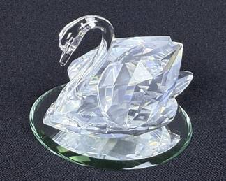 Swarovski Silver Crystal Swan