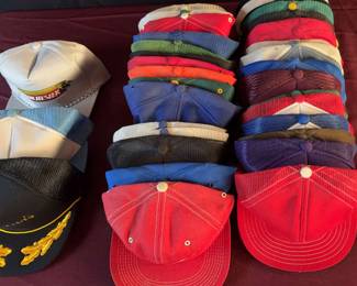 Lot Of 35 Trucker Hats