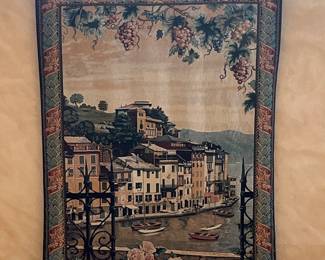Italian scene tapestries