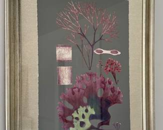 Framed Coral Print