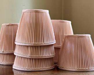 (6) Chandelier Lampshades