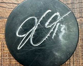 Autographed Hockey Puck