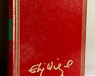 Night by Elie Wiesel, Autographed Book