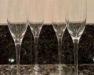 (4) Champagne Flutes