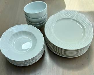 White Dishes