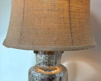 Mercury Glass Table Lamp