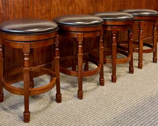 (4) Swivel Bar Stools