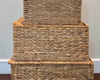 Wicker Storage Baskets