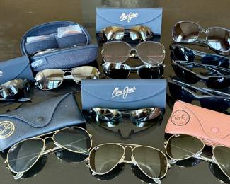 Maui Jim & Ray Ban Sunglasses