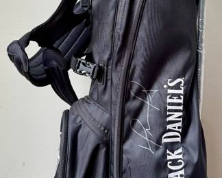 Autographed David Ortiz Golf Bag