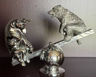 Neiman Marcus Bull & Bear Teeter Toter