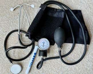 Blood Pressure Cuff & Stethoscope