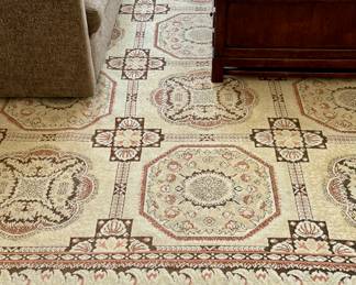 Stark Carpet (pink, ivory, tan)